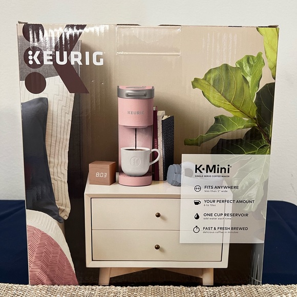 NEW Keurig Single Serve Coffee Maker Dusty Rose - Picture 4 of 4